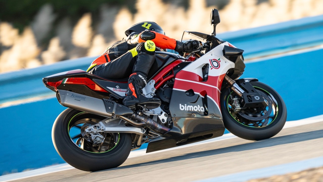 Bimota KB998 Rimini &ndash; tor Circuito de Jerez &ndash; Pierwszy Polak za kierownicą