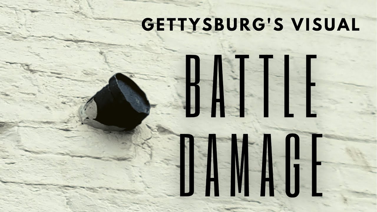 Gettysburg Visual Battle Damage: Artillery Shells Near the Brickyard