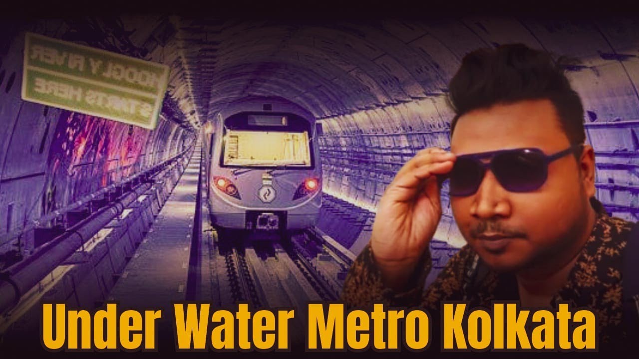 Asia First Underwater Metro ll Howrah maidan to Saltlake SectorV ll#underwater #metro #eastwestmetro