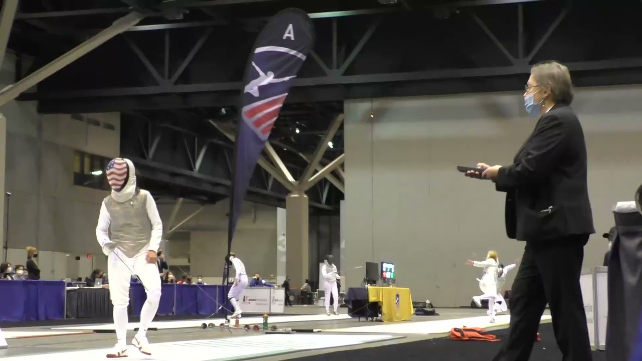 St Louis NAC 2021 SWF - L16 - Lauren Scruggs v Lee Kiefer (Partial)