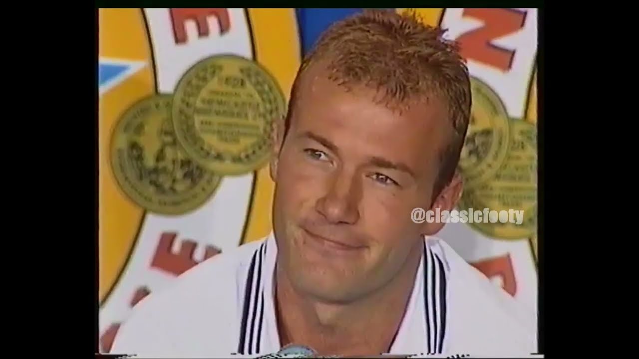 Alan Shearer Signs For Newcastle 1996