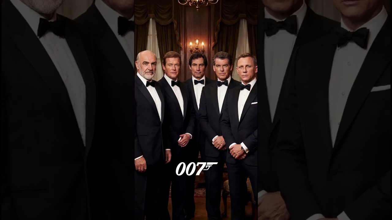 The Evolution of James Bond (1962–2021) 🕶️
