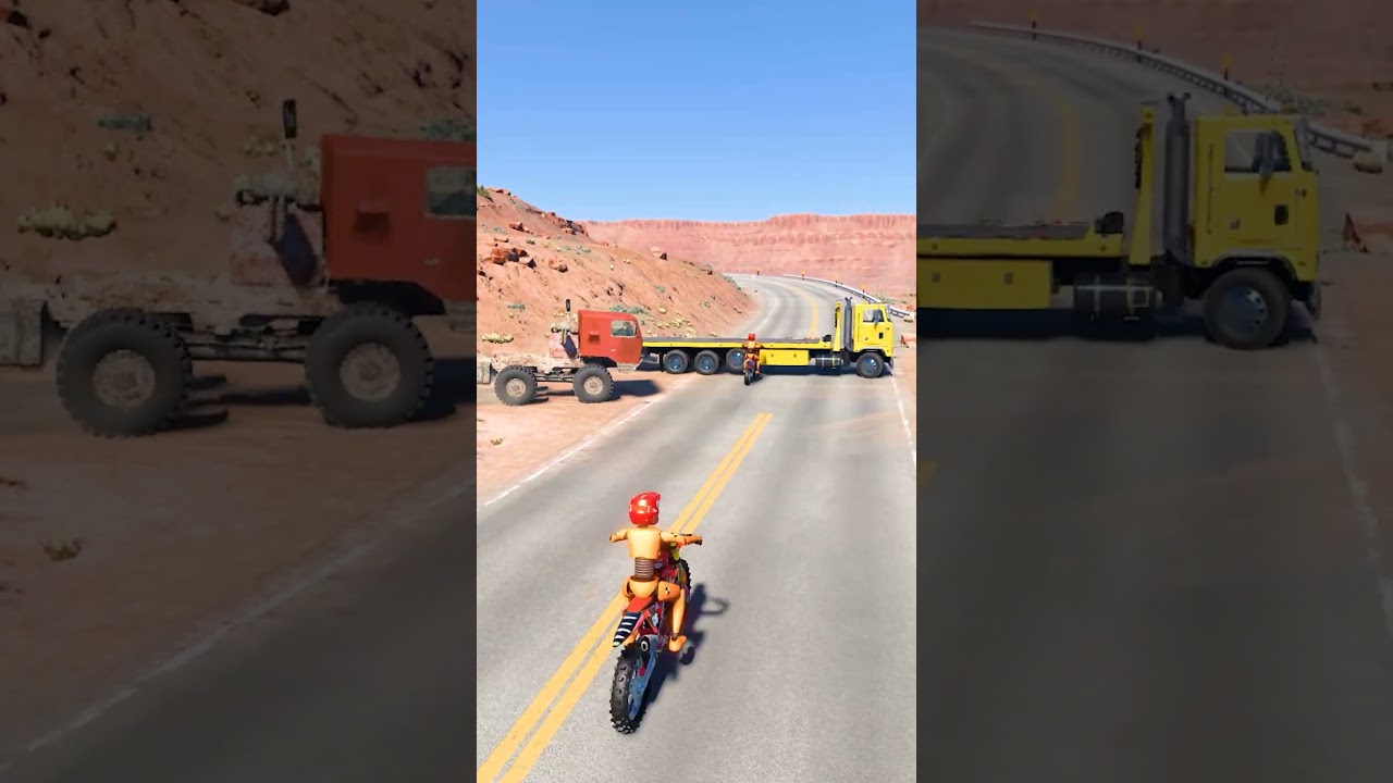 Dangerous Maneuver Ep.474 | Car Crash - BeamNG Drive