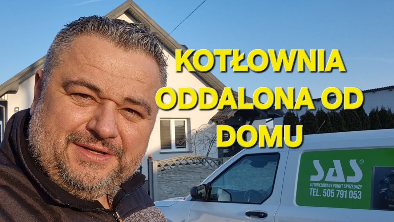 KOTŁOWNIA W BUDYNKU GOSPODARCZYM ODDALONYM OD DOMU, BUFOR 1000 LITR&Oacute;W, KOCIOŁ NA PELET