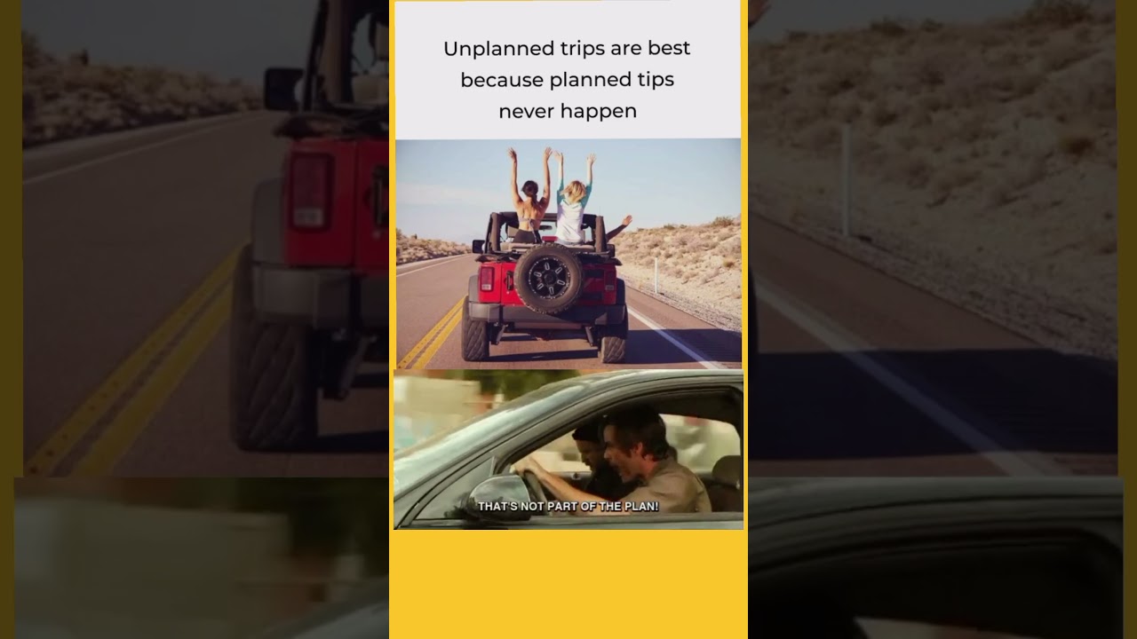 unplanned trip #shorts #trending #unplannedtrip #trip