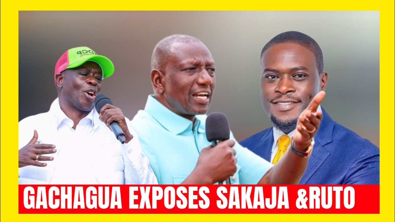 GACHAGUA EXPOSES RUTO & SAKAJA OVER “GOONS” IN NAIROBI! SHOCKING CLAIMS 🚨