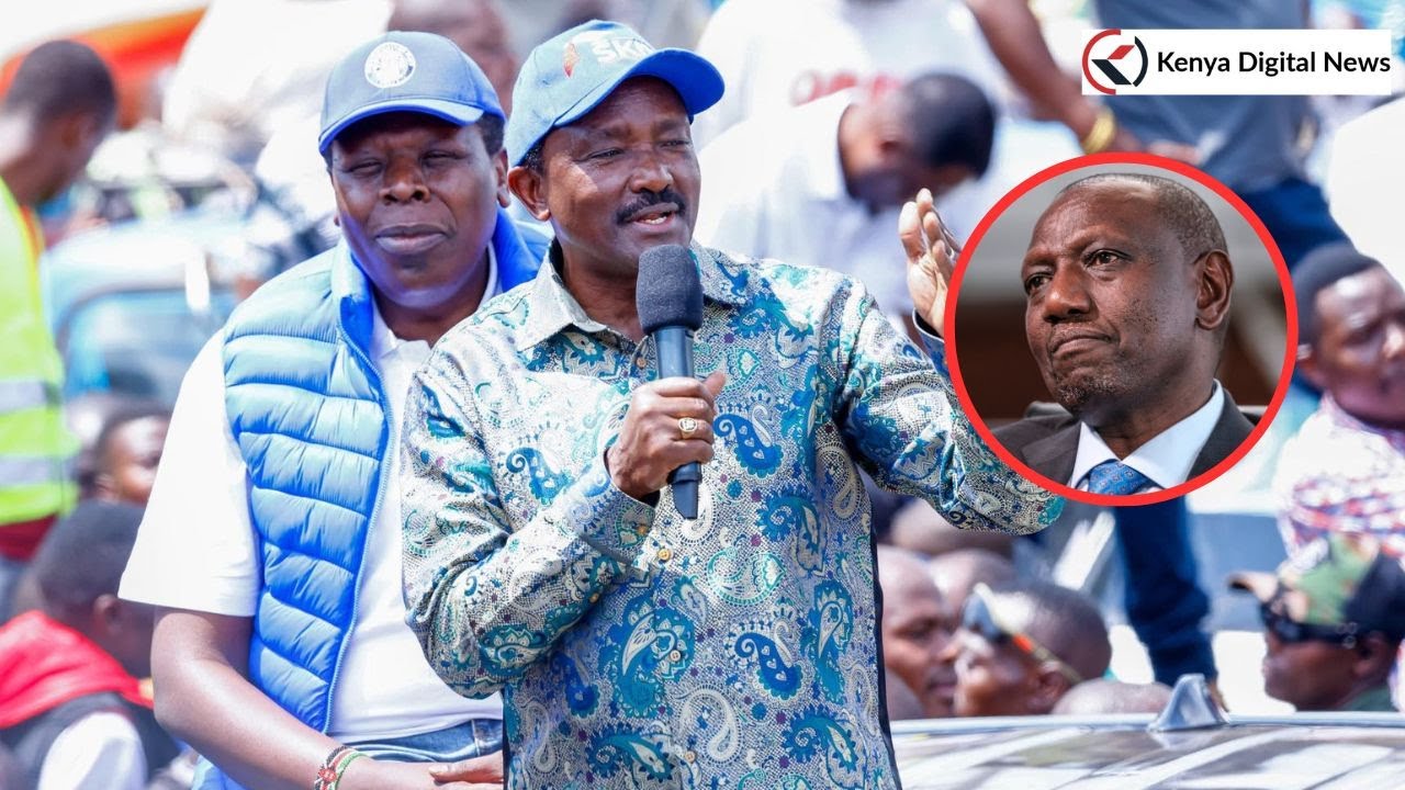 'Ruto ni One Term,' Kalonzo Musyoka Grabs the Attention of Navakholo Residents in Kakamega!