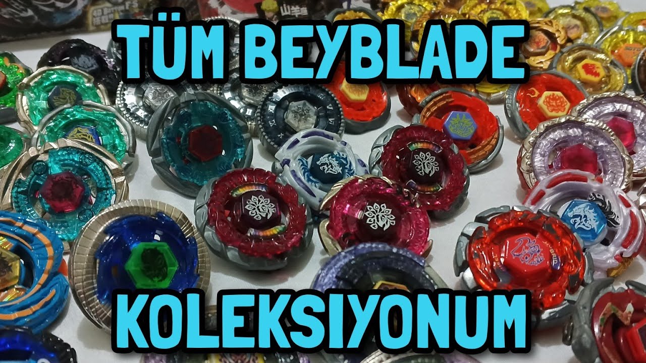 BÜYÜK BEYBLADE KOLEKSİYONUM!! TEK TEK İNCELEDİM