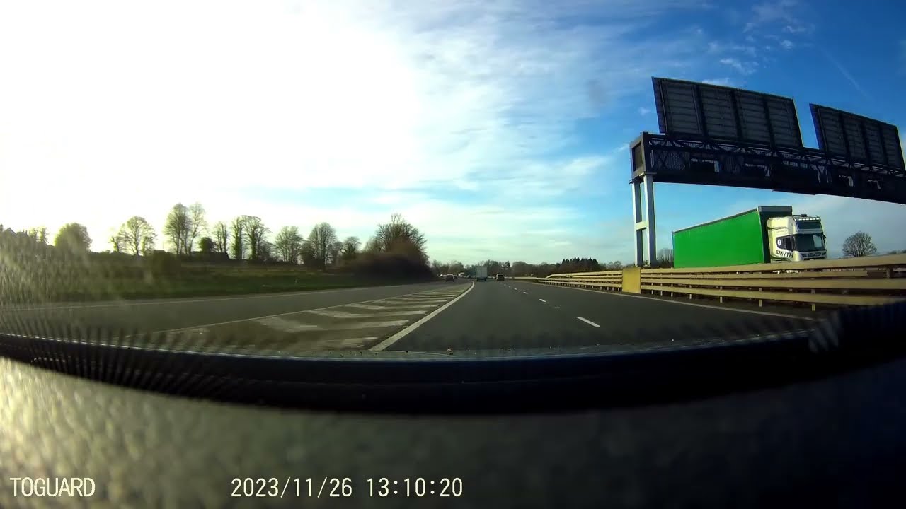 Ireland Nightdrive Belfast to Armagh City - Driving POV - Unedited Ambiance Drive