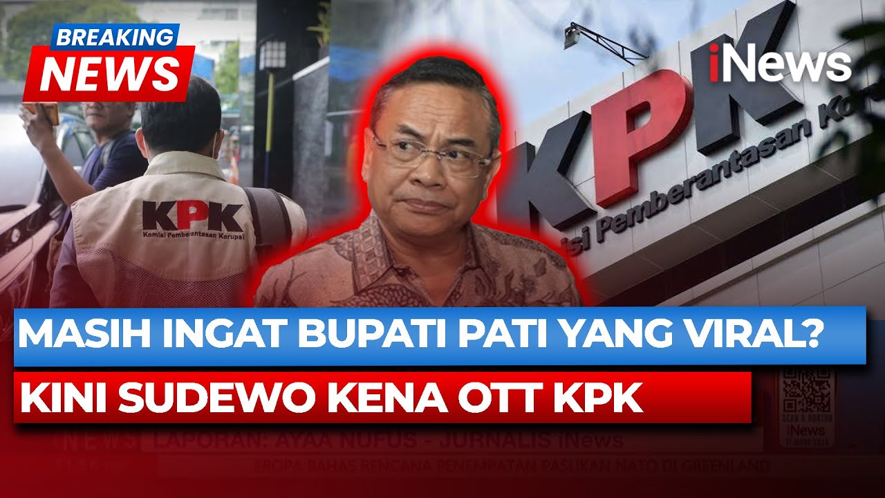 Ingat Bupati Pati Sudewo yang Didemo Warganya? Kini Kena OTT KPK | Breaking News