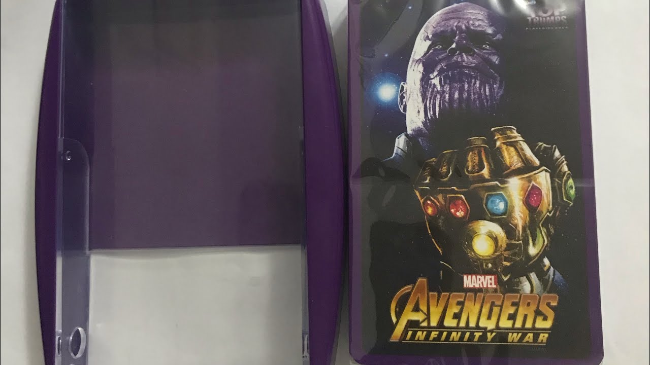TOP TRUMPS - AVENGERS INFINITY WAR CARDS