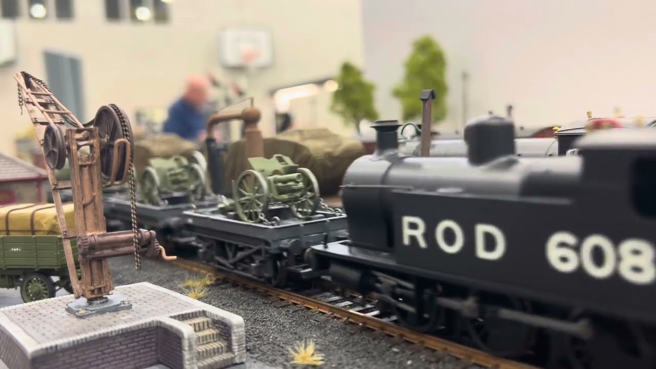 North Eastern Railway During World War One // 4mm exhibition layout.