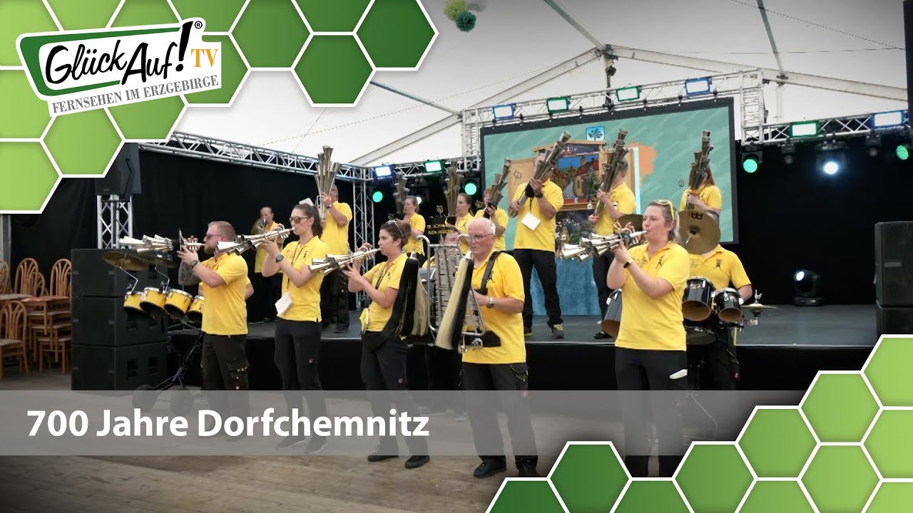 Festumzug bei 700 Jahre Dorfchemnitz