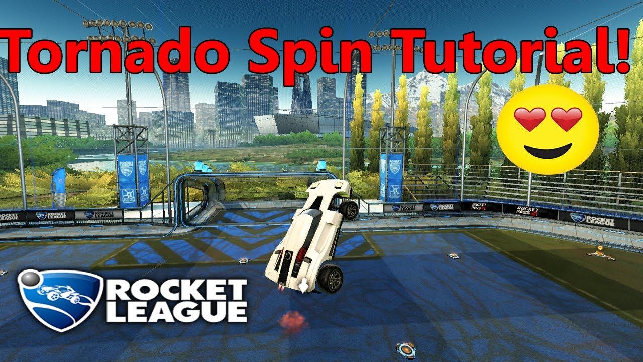 Rocket League Tornado Spin Aerial Tutorial Deutsch/German