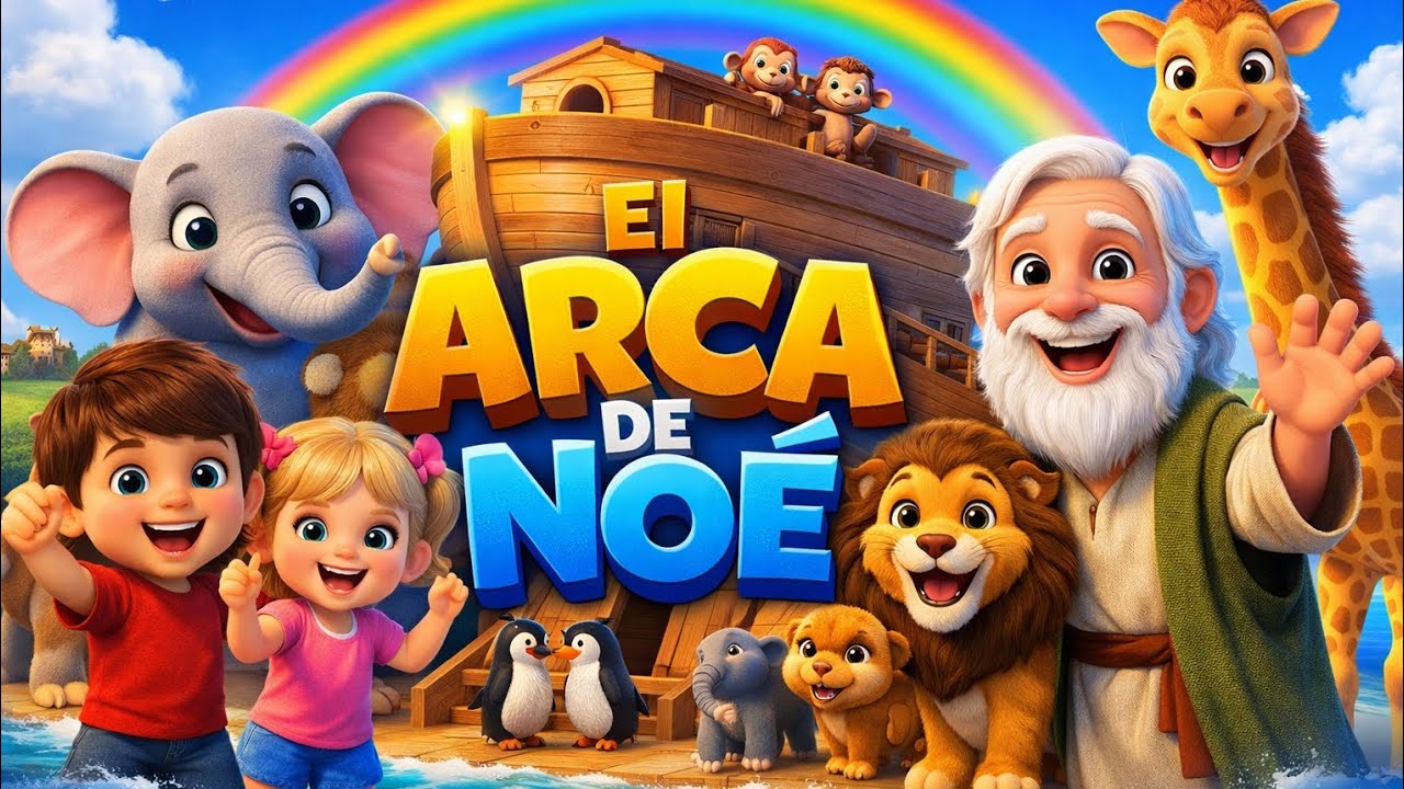El Arca de Noé – Canción Cristiana Infantil | Alabanzas Kids