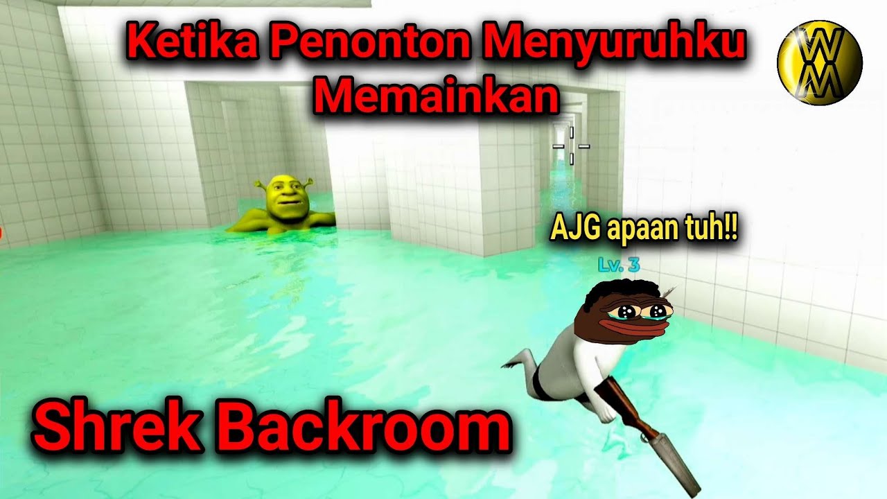 Tolong Aku Dikejar Shrek Di Roblox