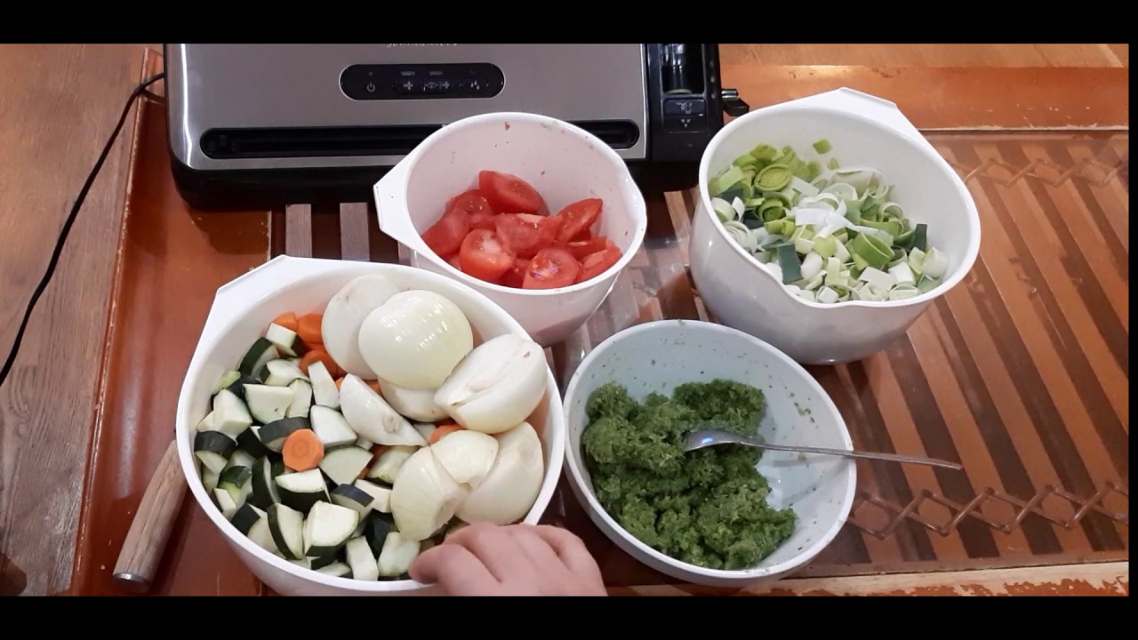 Unboxing foodsaver FFS017X, test et meal prep harera