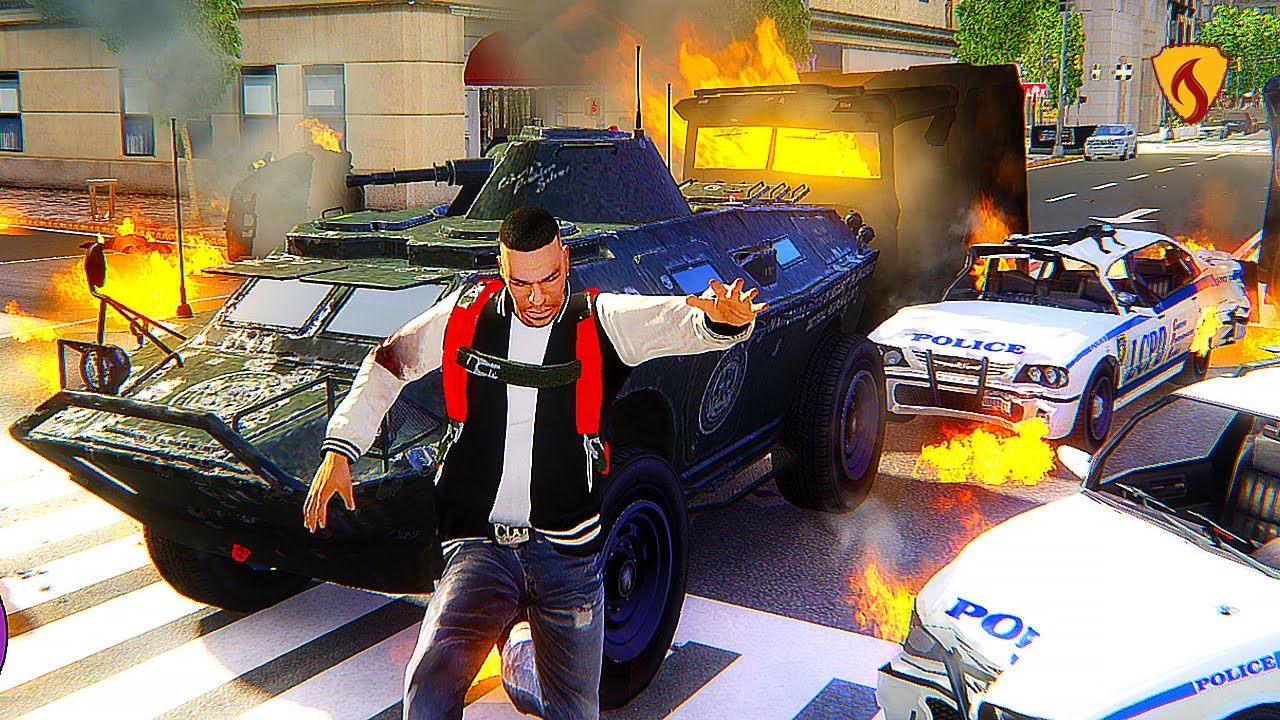 GTA 4 TBOGT Tank Rampage: Luis' Epic 6-Star APC Escape & Police Chase! 🚨🔥 # 9