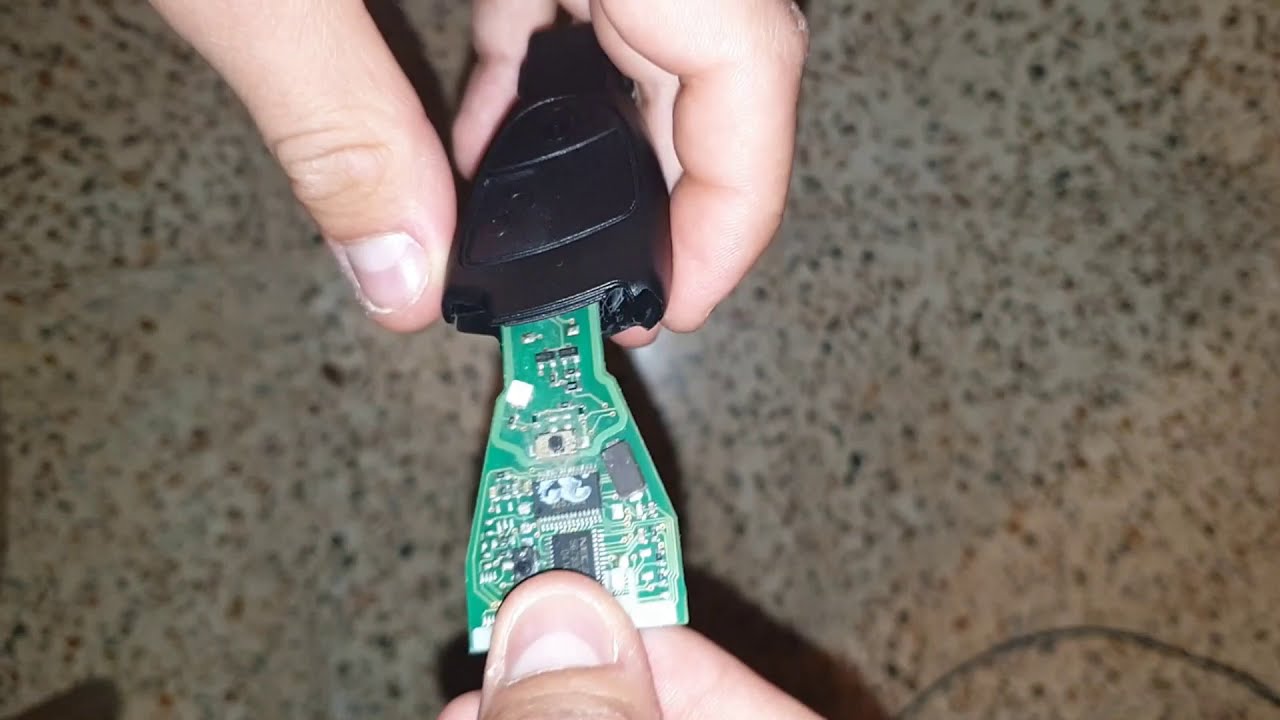 Come aprire e cambiare guscio alla chiave MERCEDES