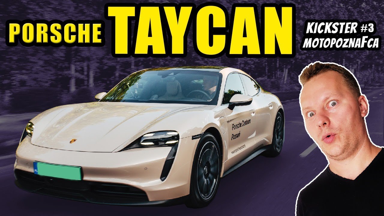 Porsche Taycan RWD - Kickster MotoPoznaFca #3