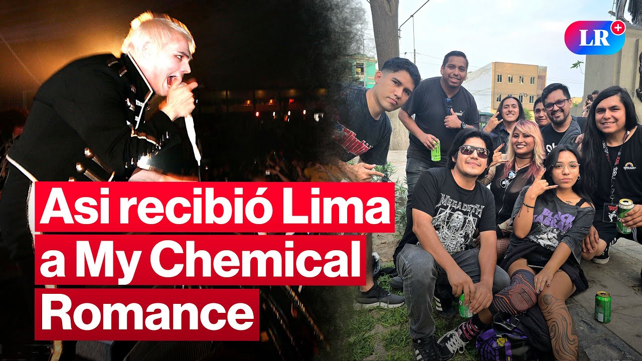 🔴Así recibió Lima a My Chemical Romance | 