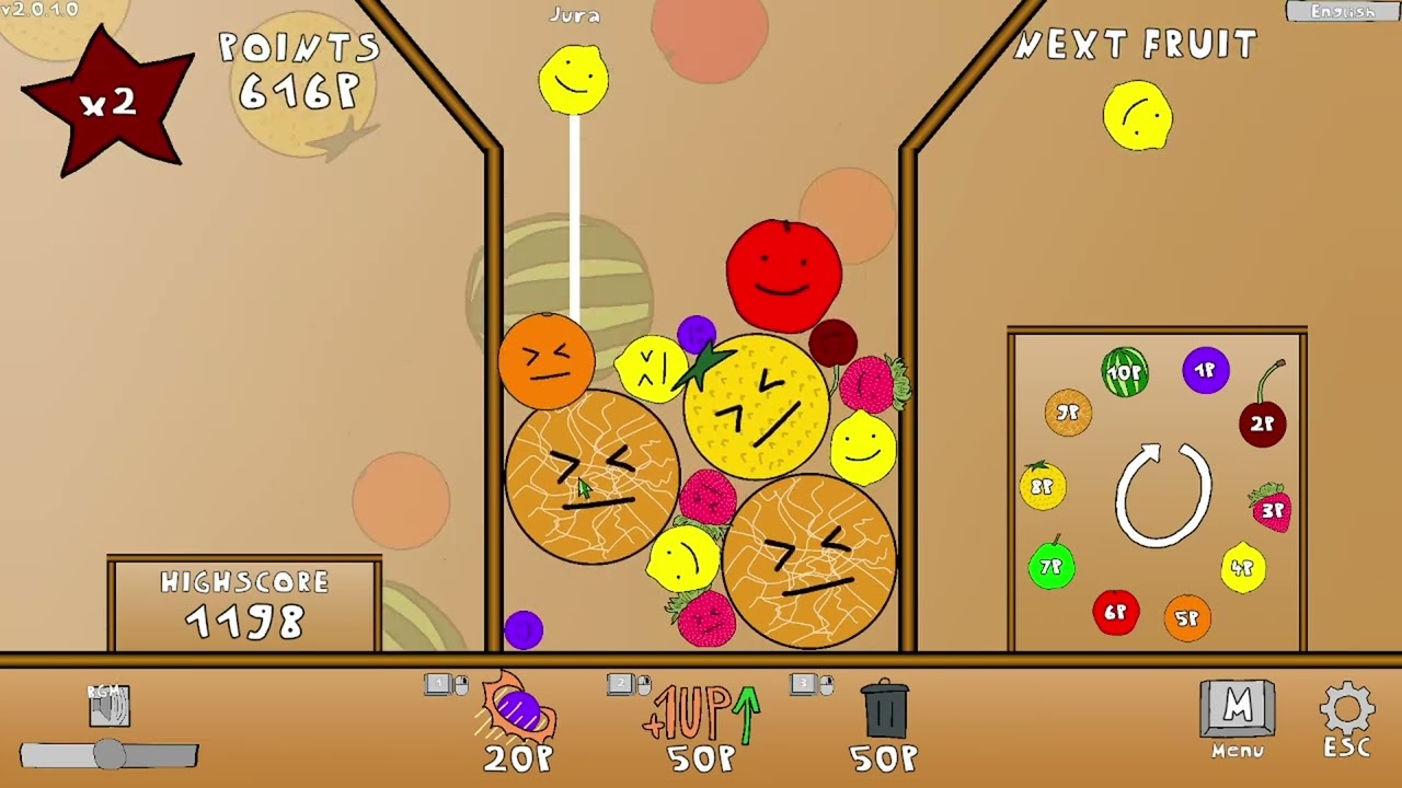 new Watermelon Game Highscore!