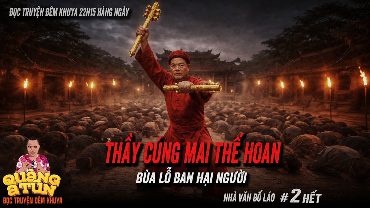 Truyện ma pháp sư Quàng A Tũn : LÀM BÙA LỖ BAN HẠI NGƯỜI TRẢ GIÁ tập 2 hết | Thầy cúng Mai Thế Hoan