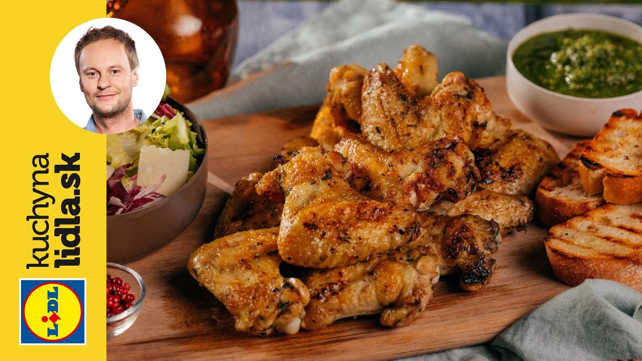 Grilované kuracie krídla s petržlenovým pestom 🐔 | Marcel Ihnačák | Kuchyňa Lidla