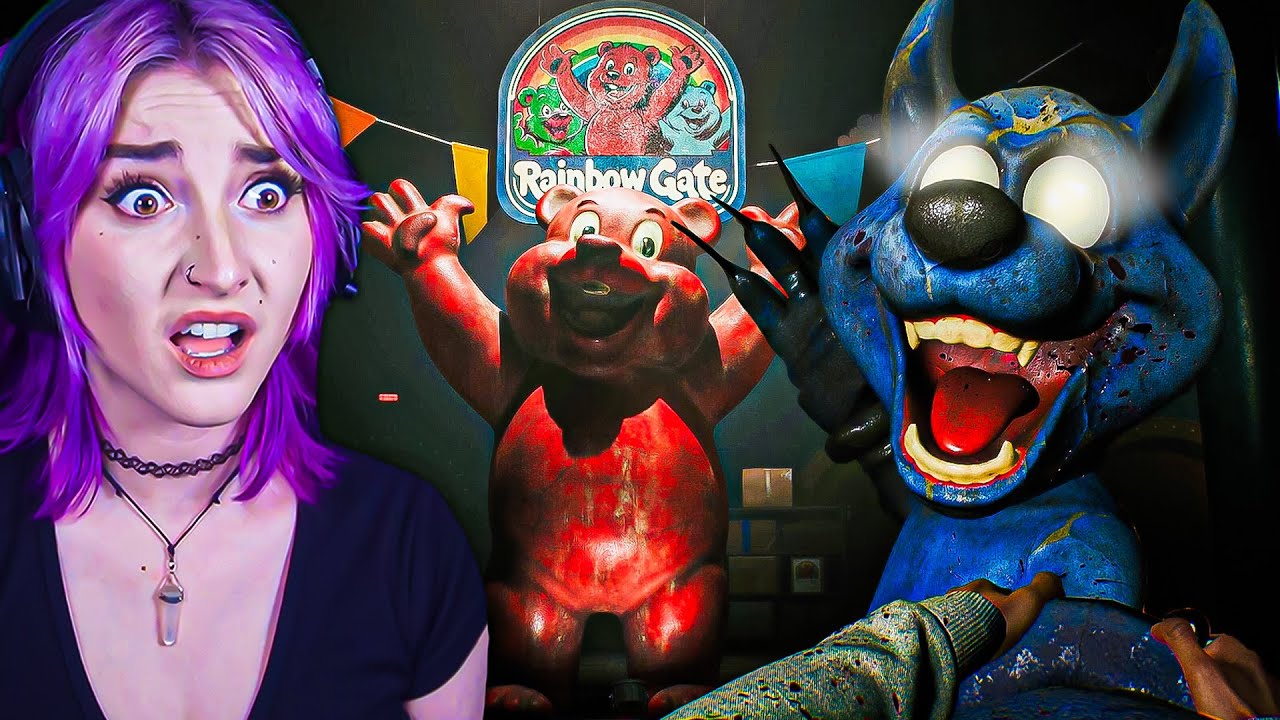 This New Mascot Horror Game Is SCARY... (Rainbow Gate)