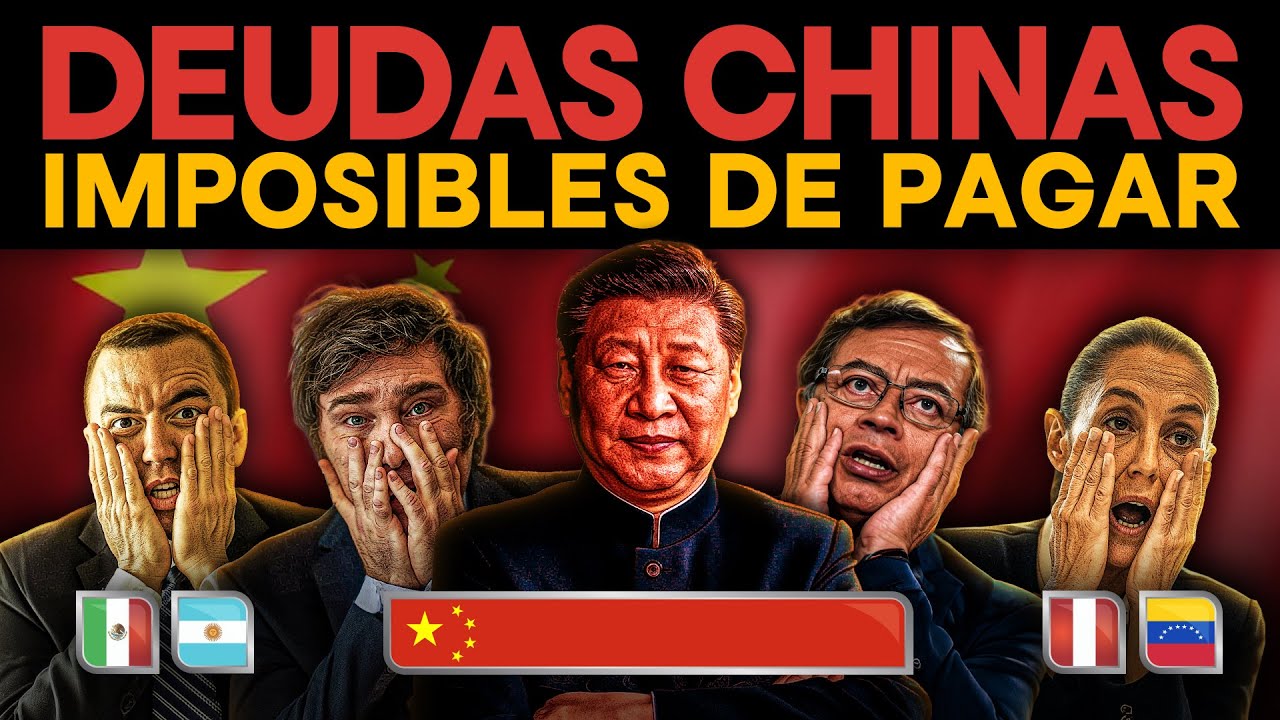 Los 7 países LATINOS MÁS ENDEUDADOS con CHINA