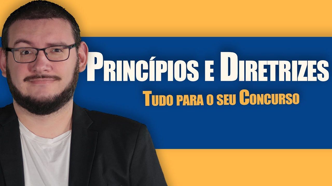 Princípios e Diretrizes do SUS para Concurso Publico - Doutrinários e Organizativos - Lei 8080