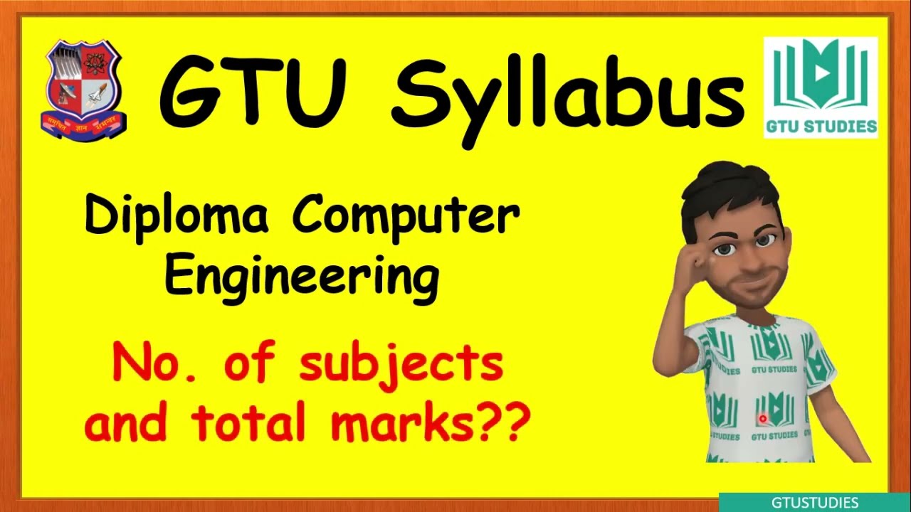 GTU Diploma Computer 1st semester Syllabus | GTU Syllabus |How to download syllabus of GTU |
