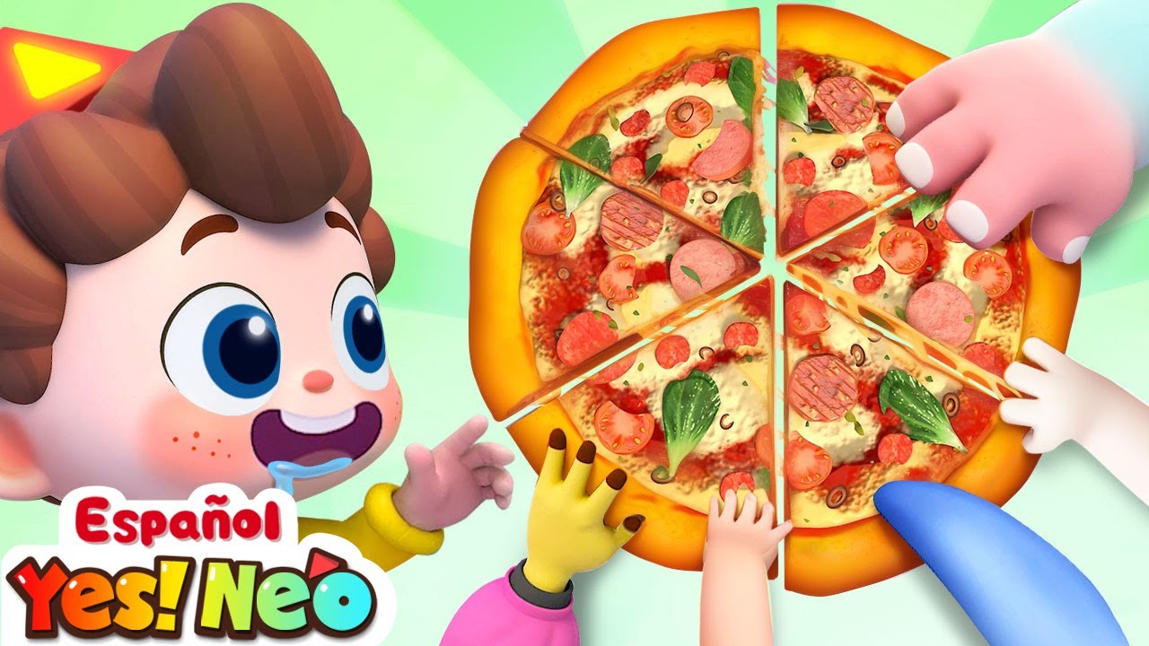 Compartamos la Pizza | Compartir es Cuidar  | Yes! Neo - Canciones y Caricaturas para Ni&ntilde;os