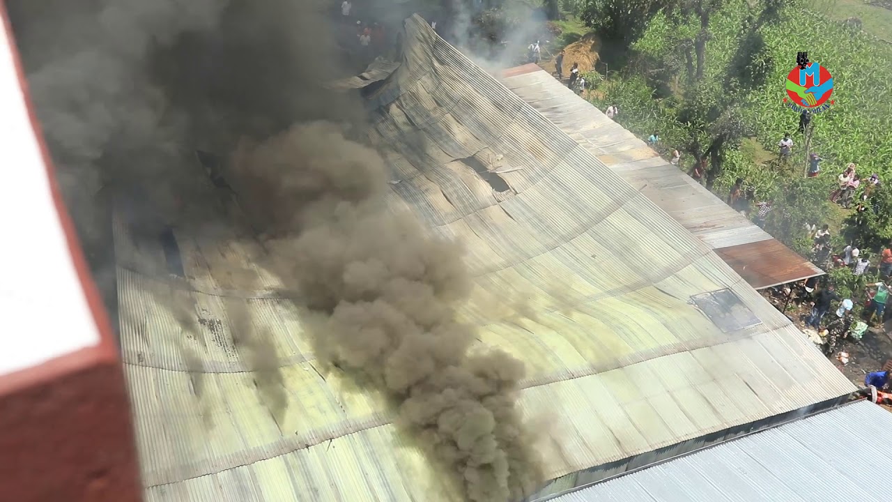 पोखराको नागढुंगाको फर्निचर उद्योगमा भिषण आगलागी Pokhara Fire