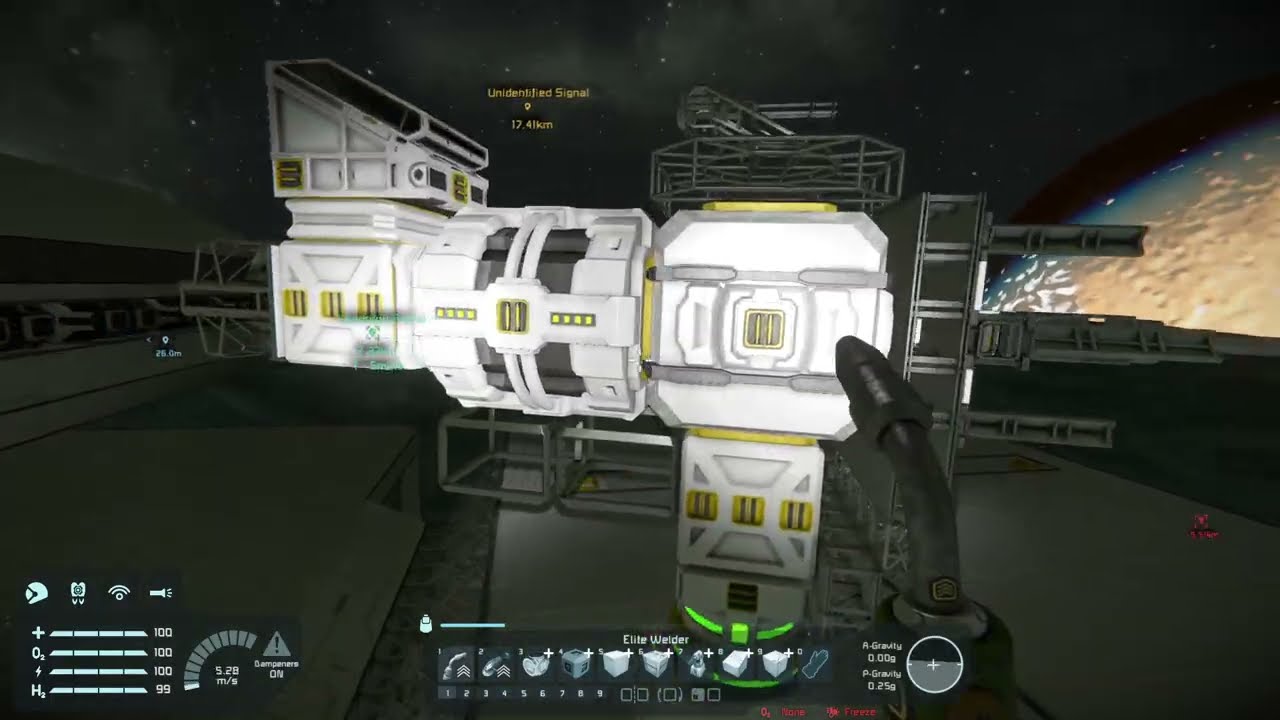 Hydrogen Fighter Box - Space Engineers Vanilla Let's Play E22