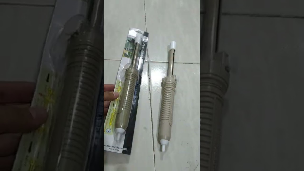 Waspada... Sedot Timah Goot KW ... Kenali ciri-cirinya..!