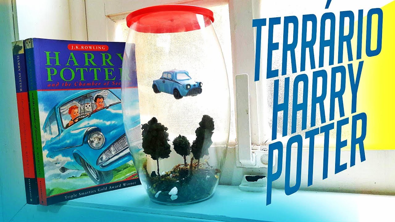 DIY.: TERRÁRIO HARRY POTTER E A CÂMARA SECRETA