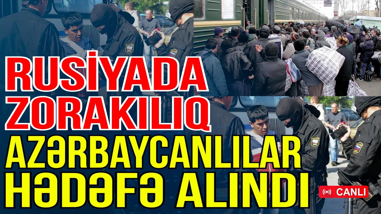 Rusiyada ZORAKILIQ GÜCLƏNDİ - Azərbaycanlılar yenidən hədəfə alındı -Gündəm Masada - Media Türk TV