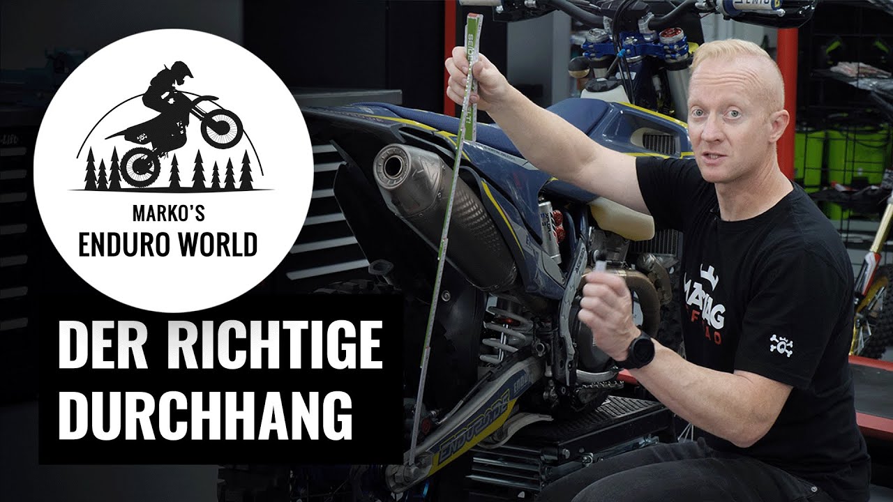 Der richtige Durchhang für MX & Enduro - Fahrwerk einstellen 1 | #41 | Marko's Enduro World