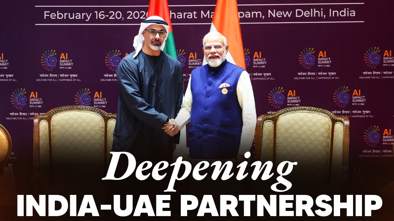 PM Modi holds a bilateral meeting with Mohamed bin Zayed AI Nahyan, Crown Prince of Abu Dhabi