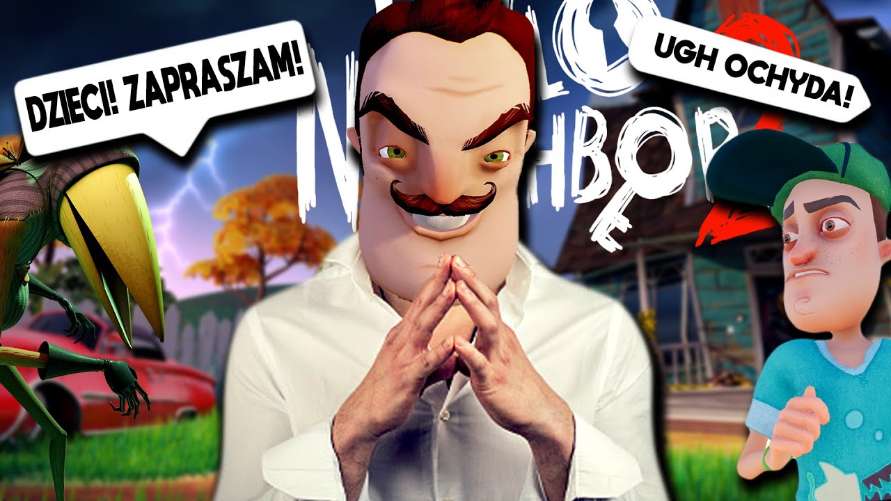 🤔 SĄSIAD I JEGO DZIECI.. *ciekawe co im robi* | Hello Neighbor 2 Alpha 1.5 🤔