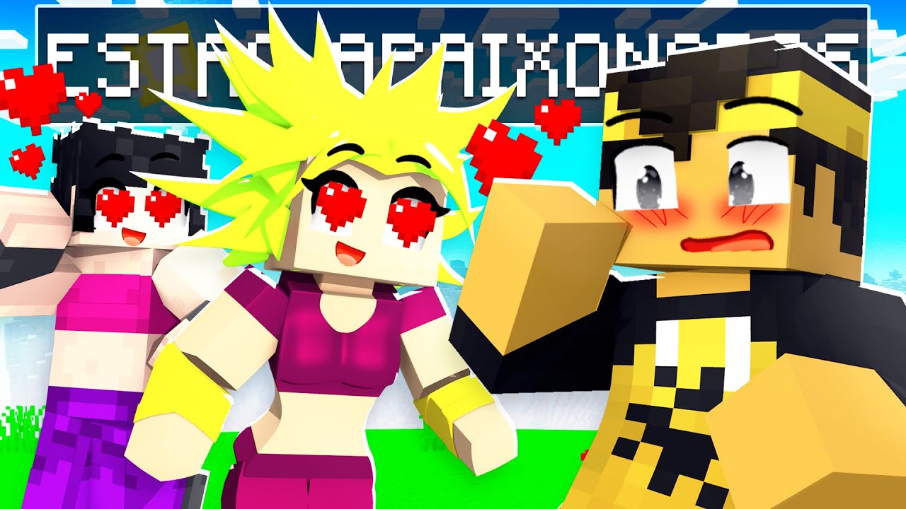 GAROTAS SAYAJINS ESTÃO APAIXONADAS POR MIM no Minecraft