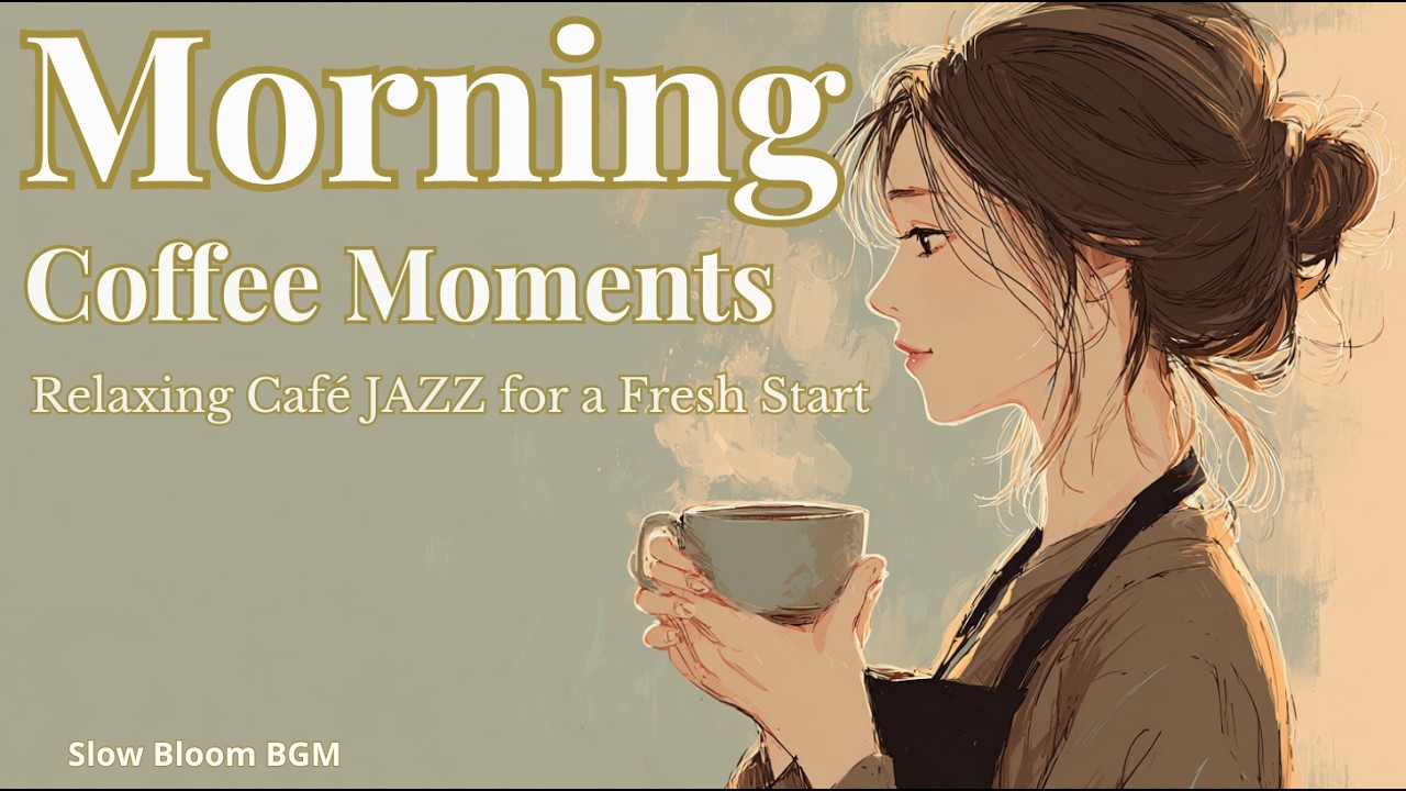 ☕ Morning Coffee Moments｜Relaxing Caf&eacute; JAZZ for a Fresh Start