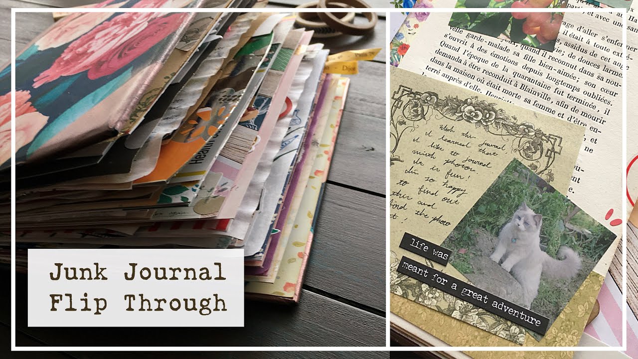 Violet Junk Journal Flip-Through 🌸 | Handmade Vintage Journal