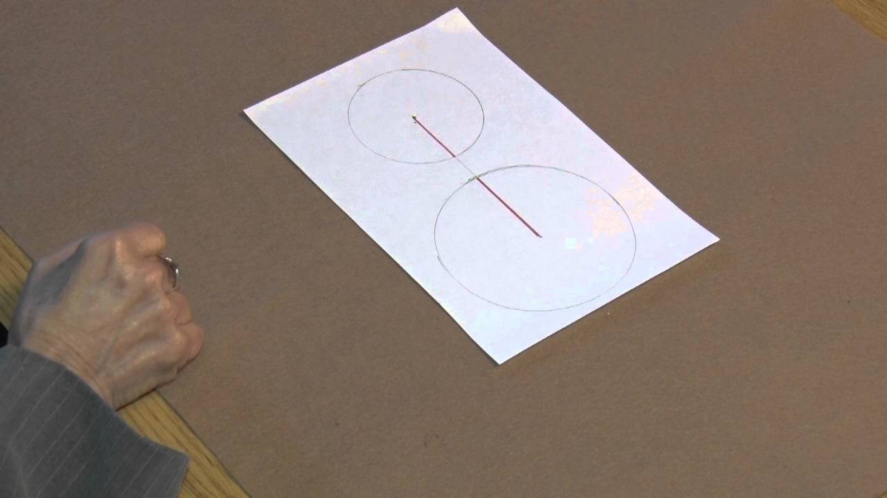 43 Relationship Between the Center of a Circle and a Straight LIne