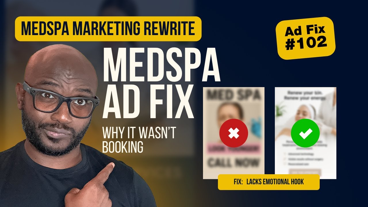 $159 Hydrafacial Ad Rewritten for More Bookings