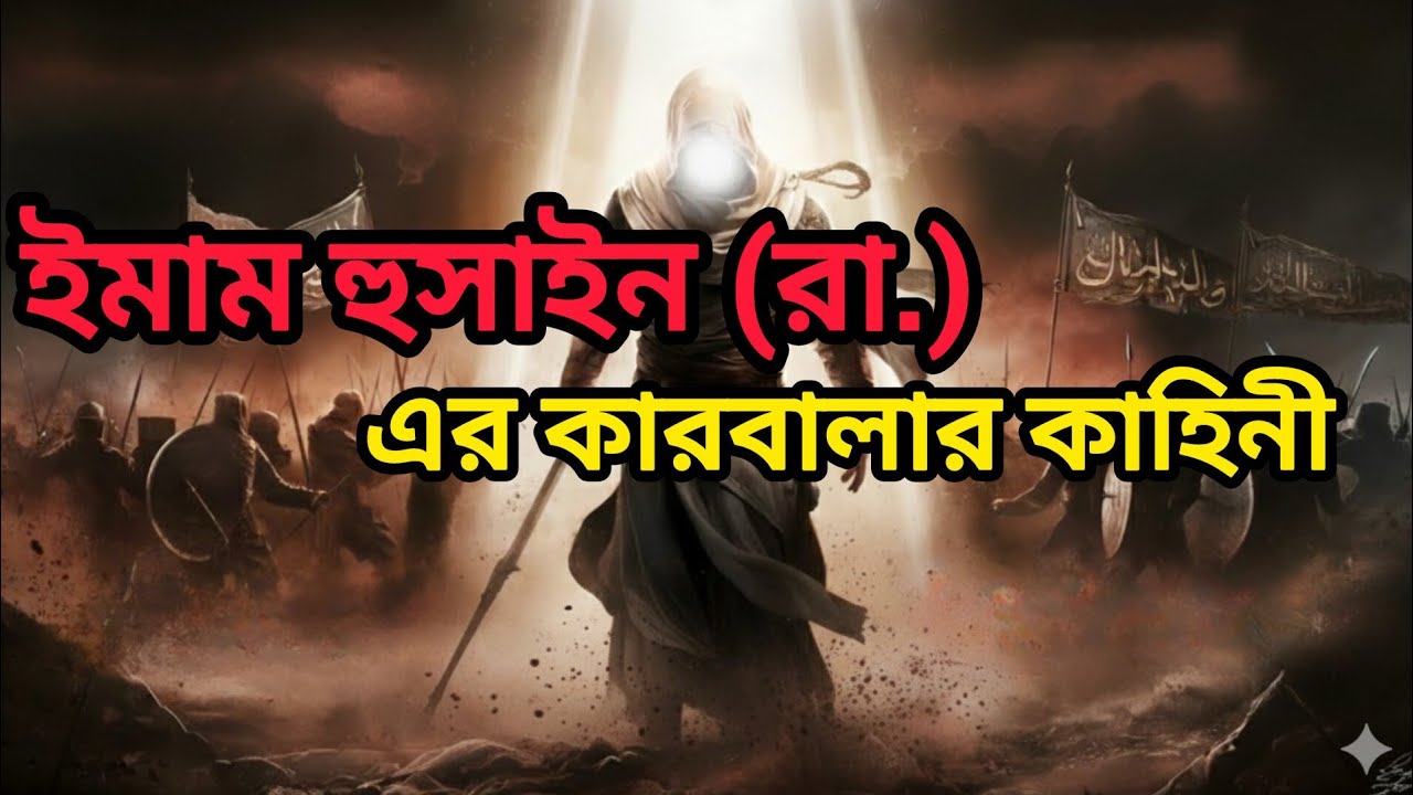 ইমাম হুসাইন (রা.)–এর হৃদয়বিদারক জীবনকাহিনী ও কারবালার গোপন সত্যএই রমজানে অবশ্যই শুনুন!