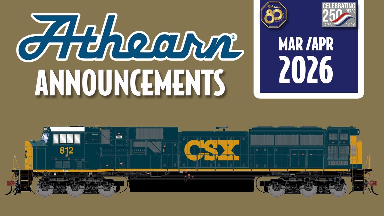 Athearn MAR/APR 2026 New Announcements: Athearn Genesis SD80MAC
