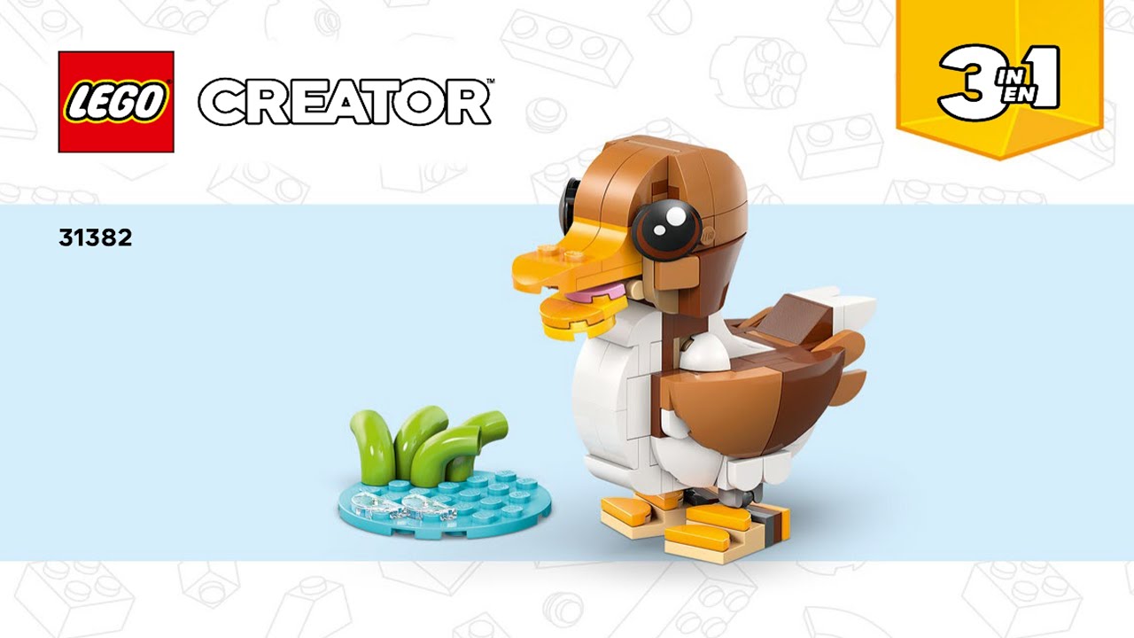 LEGO Instructions - Creator - 31382 - Playful Puppy - 3 in 1 (Book 3)