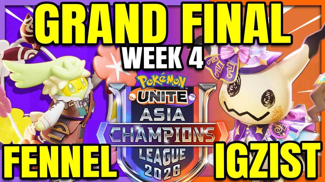 GRAND FINAL Fennel vs Igzist - ACL Japan | Pokemon Unite
